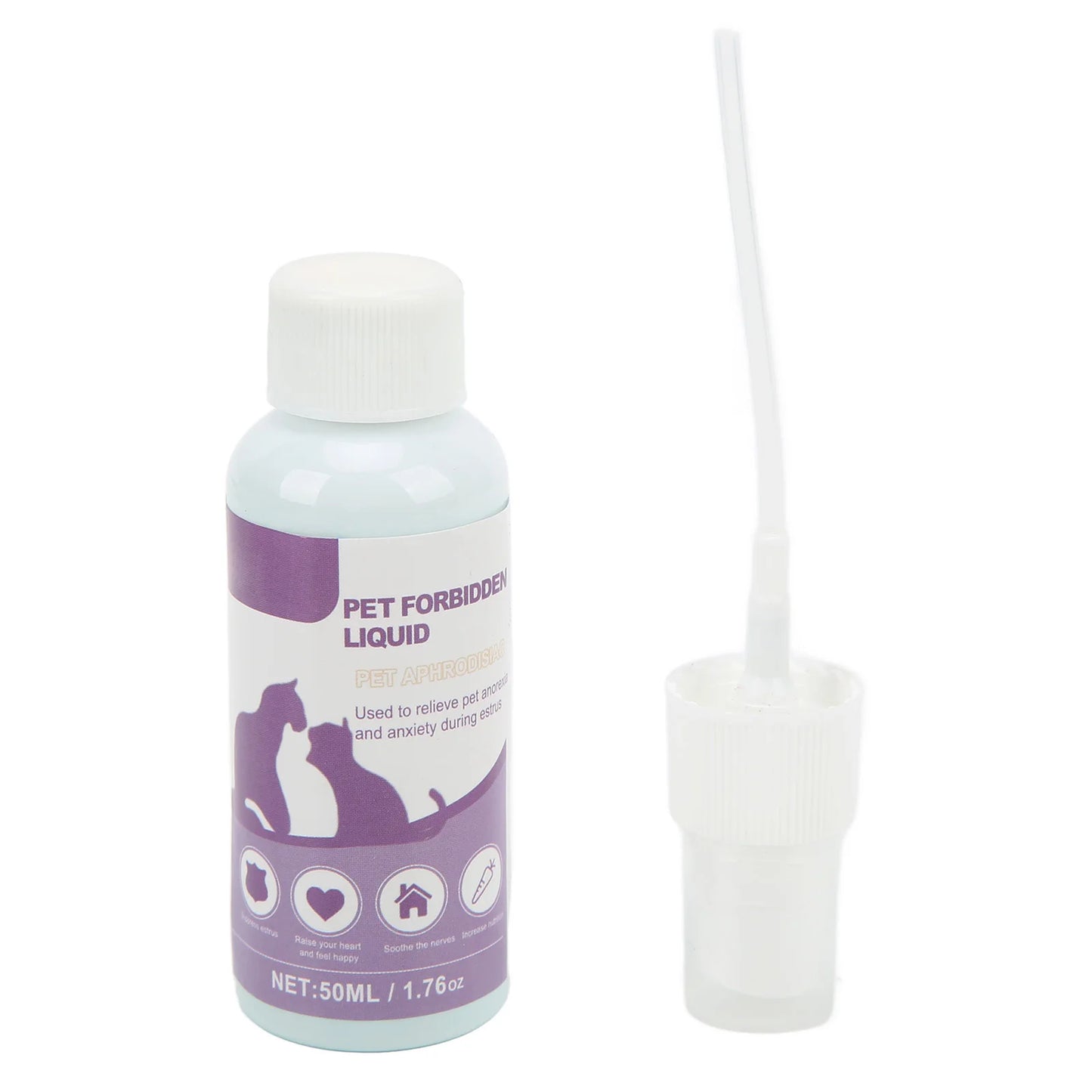 Pet Calming Spray Pet Supplies Pets Pheromone Calming Spray Improve Estrus Agitation Pet Anxiety Relief Spray for Cats Dogs 50ml